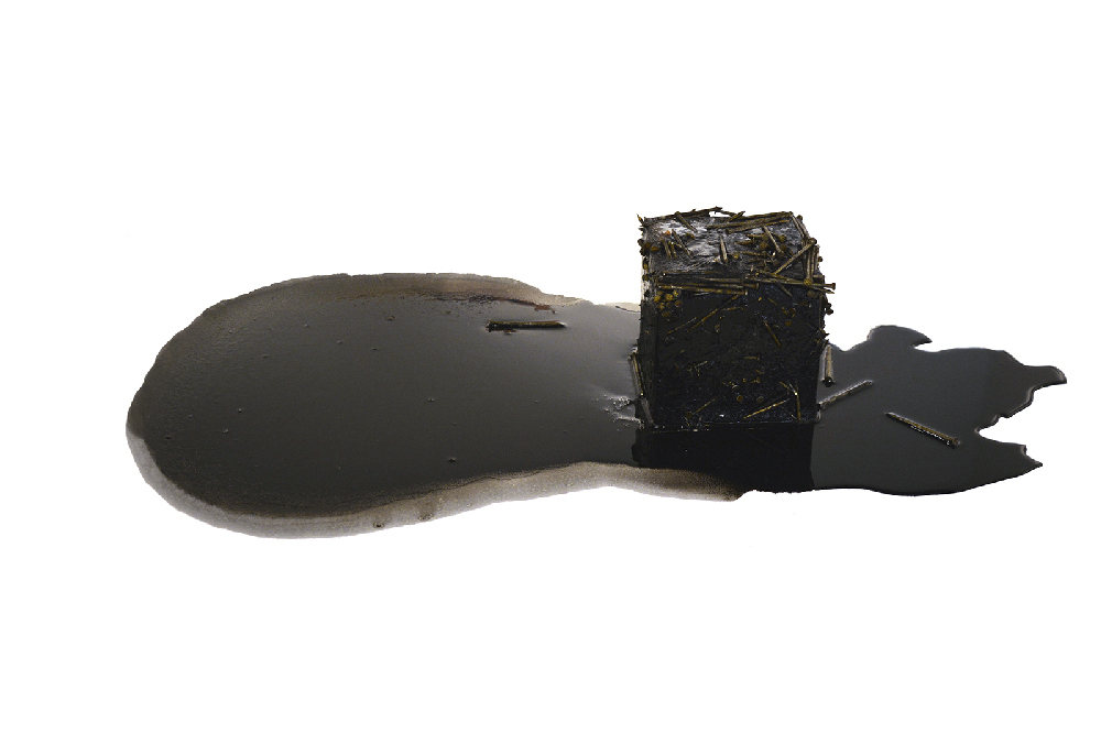 Omid artist, qibla northridge ca installation, kaaba, contemporary art